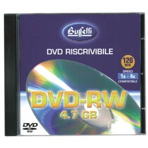 DVD-RW JC BUFFETTI 4.7GB