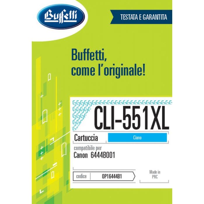 COMP CANON CLI-551XL CIANO COMP 6444B001 -600